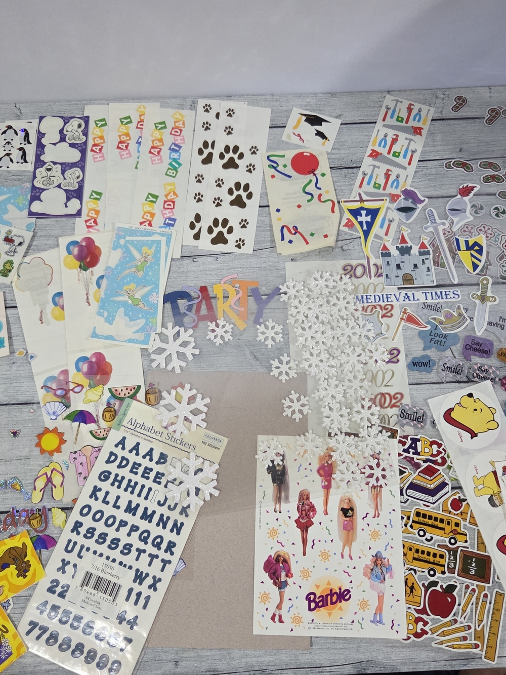 Lot of Scrapbooking Stickers